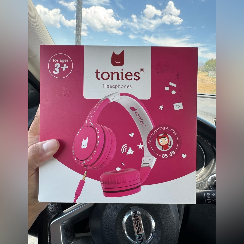 Tonies Child's Foldable Over-Ear Headphone Type Pink